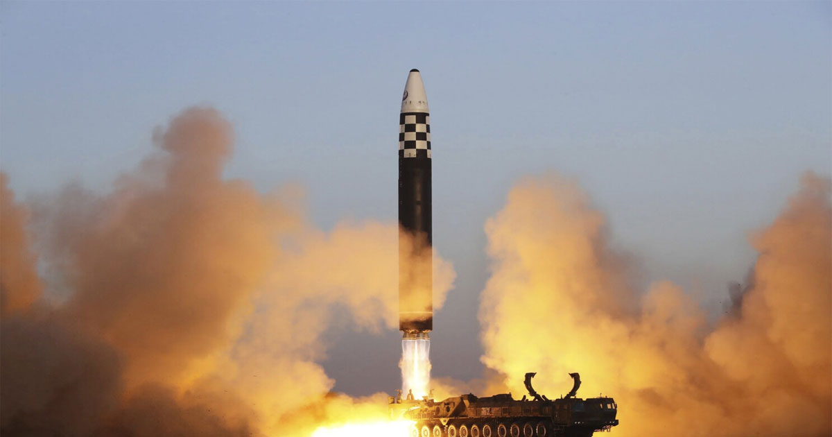 ICBM missile