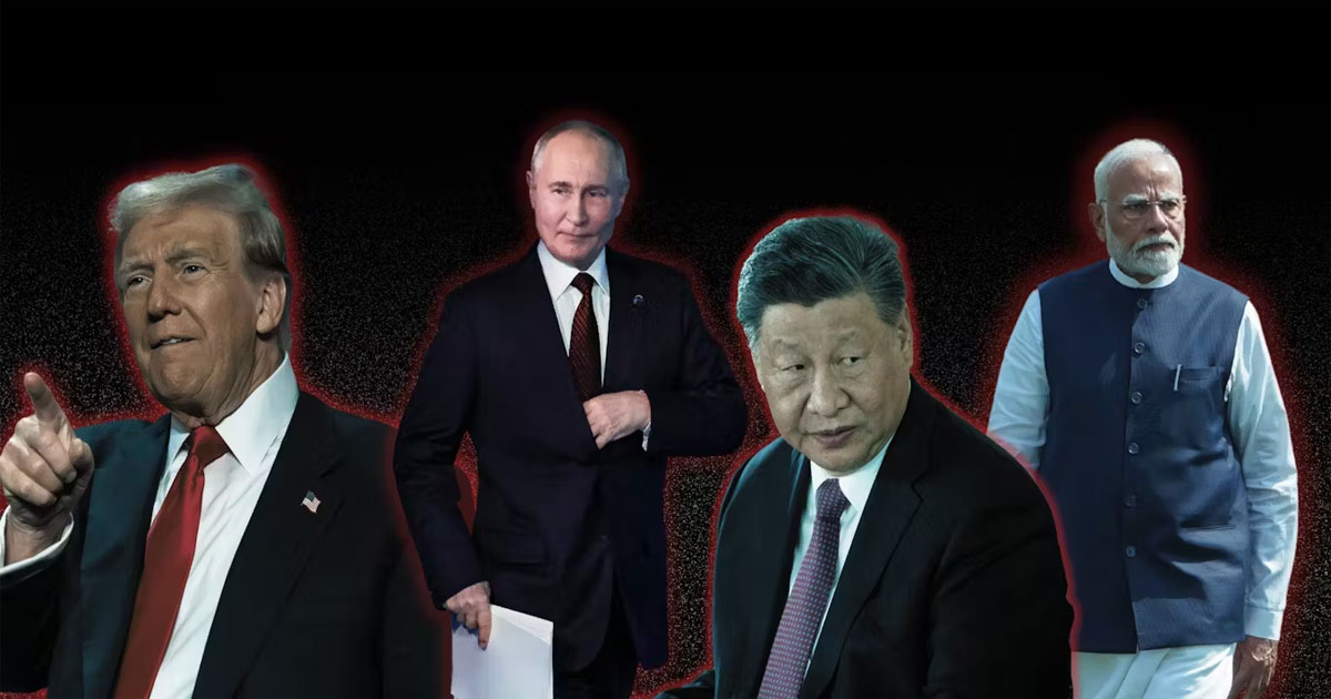 Modi,-Trump,-Putin-&-Xi