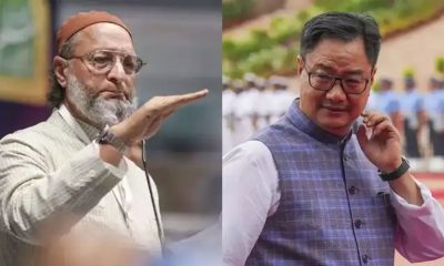 Kiren-Rijiju-&-Owaisi