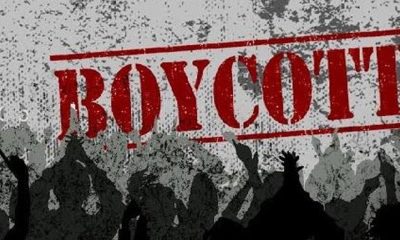 boycotted