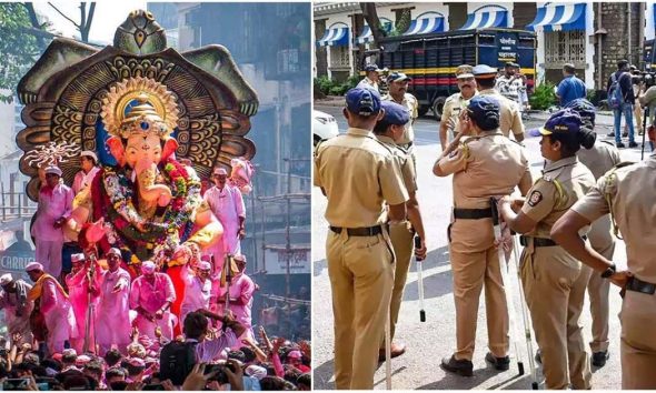 visarjan & police